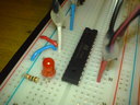 led